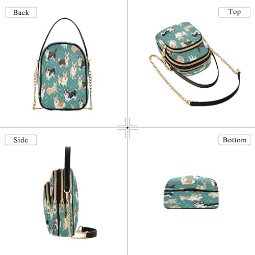 Petit sac à main de voyage multicolore contre l'encombrement