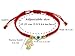HANDYLUXE Handmade Lucky Protection Red String Bracelet Evil Eye Hamsa Hand Pendant