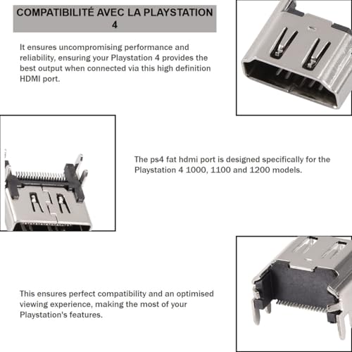 BONKZEBU Aluminium Alloy Port Interface Connectors High Definition Silver Compact and Lightweight, Ash Gray - Image 4
