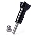 QKOO 3X Quick Release Buckle Clip Basic Mount +2X Vertical Surface J-Hook Buckle Mount Base +3X Thumb Screw for GoPro Hero 13 12 11 10 9 8 7 6 5 4 3 Session MAX 2018, AKASO, SJCAM, Action Cameras