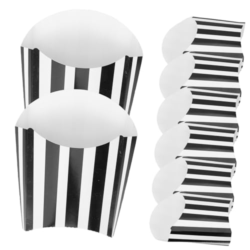 COLLBATH Popcorn Box Set 50pcs Party Snack Containers Theater Supplies Movie Night