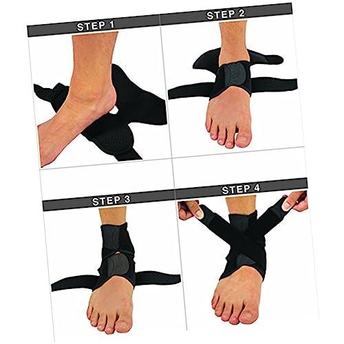 NULYLU Nkle Sprain Injury Recovery Brace Compression Ankle Support for Men Women Breathable Material for Comfort