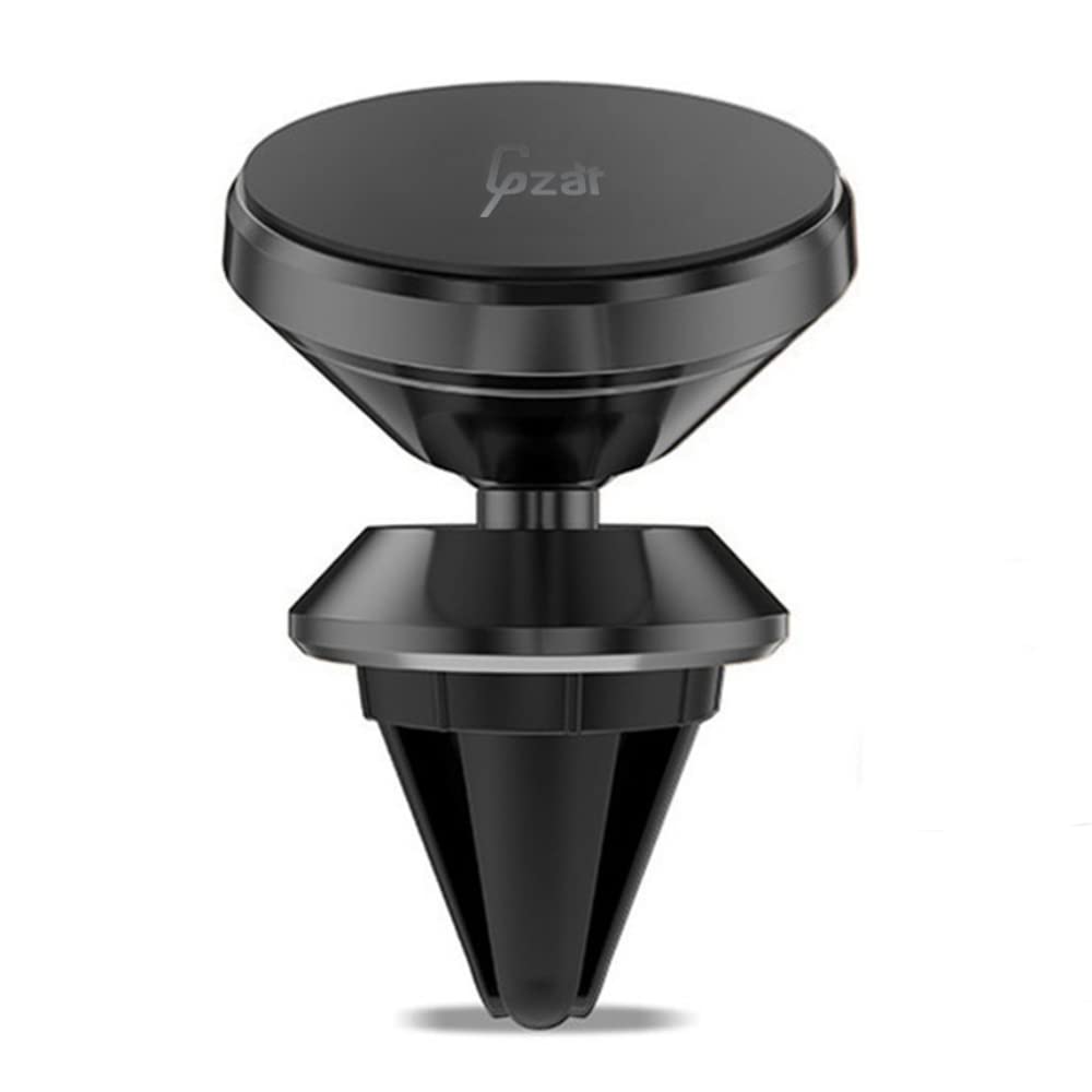 Gzar Magnetic Car Phone Holder Air Vent Mobile Mount Magnet Clip Stand Cradle Compatible with iPhone 15 Pro Max 14 13 XR XS X 8 SE Galaxy S24 Ultra S24 FE S10 S9 A51 A71 A21s Huawei P30 (MIDDLE)