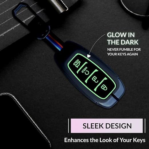 Image of NEODRIFT 'KeyShield' Car Key Cover for Hyundai Tucson (Shape 3, 04 Buttons)