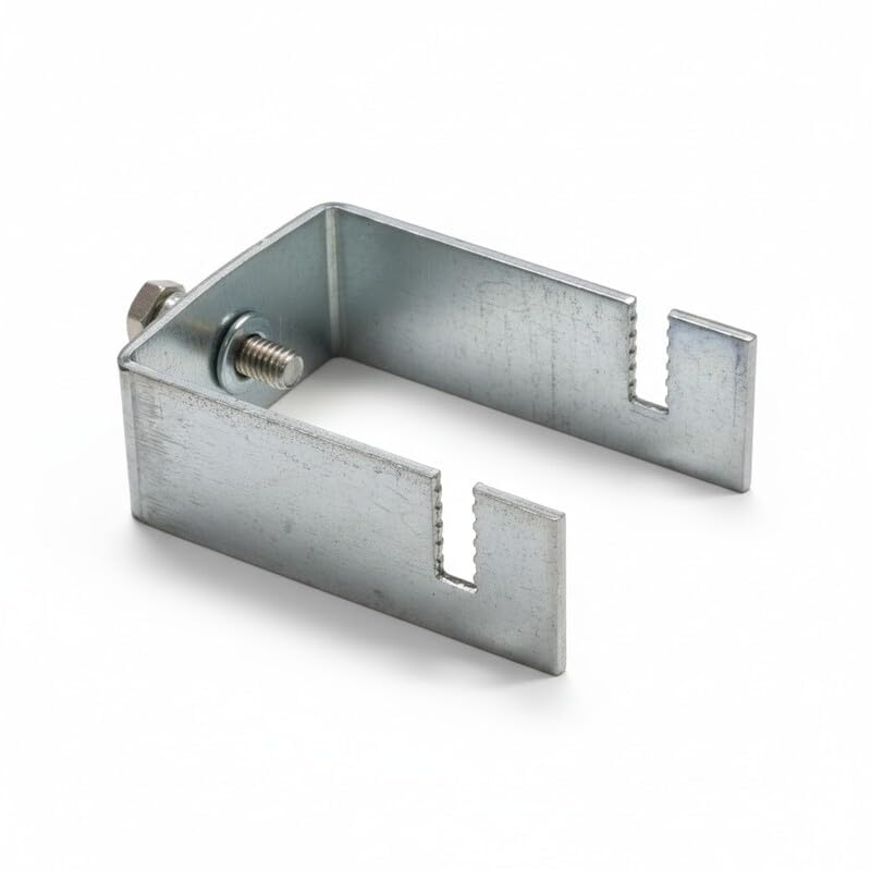 Solar Panel Mounting Bracket, Gapless Clamp System for 1.5 Inch Square Pipe, Heavy-Duty Metal Construction,Professional Installation Hardware,Weather-Resistant Support-image-42