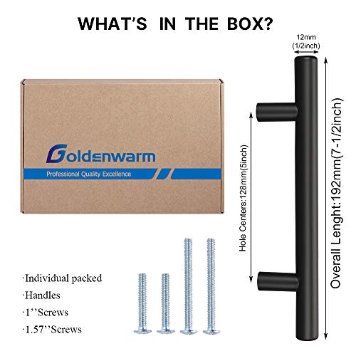goldenwarm LS201BK128-20Units DE Pack of 20, 20, Bohrlochabstand:128mm - Image 2
