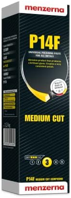 Menzerna P14F Medium Cut Rouge Bar Universal Polishing Paste For All Metals