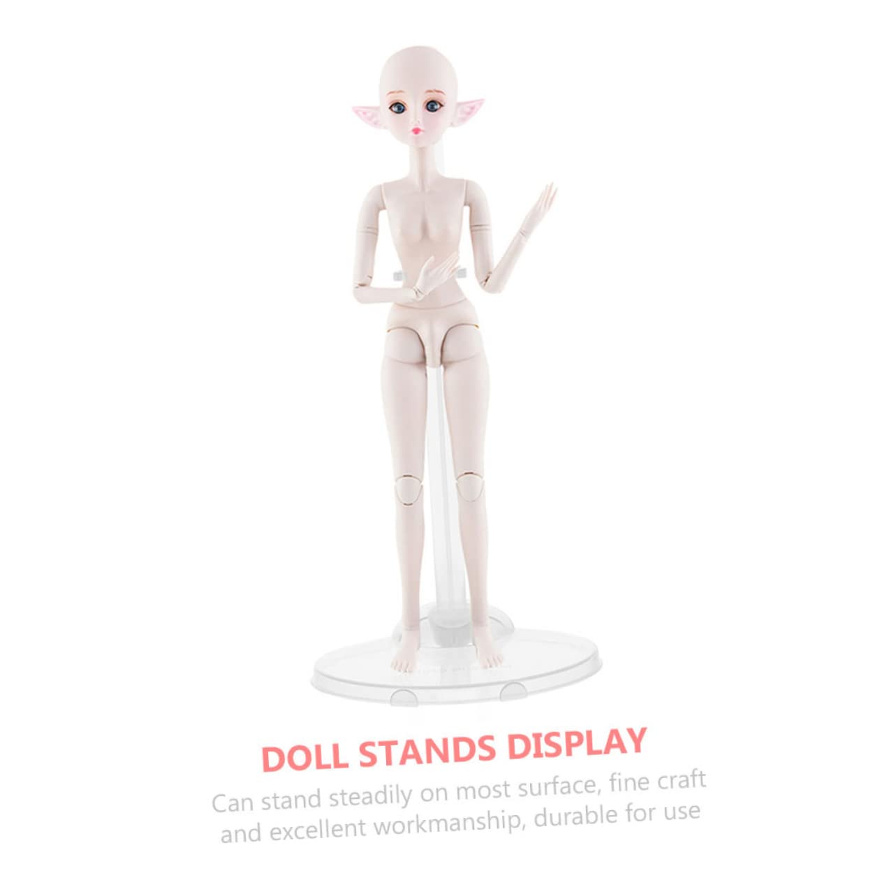 ifundom 2sets Doll Accessories 36 Stands Toy Stands Display Racks Show 18pcs*2