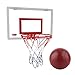 XIAOHUAHUA Tablero De Aro De Baloncesto Portátil, Mini Soporte De Baloncesto Profesional Montado En La Pared, Tablero De Baloncesto Transparente para Interiores Y Exteriores, Can Dunk