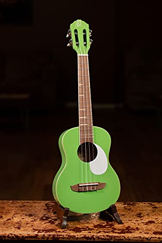 Ortega Guitars Ukulélé Ténor vert – Série Gaucho – housse incluse – corps Agathis (RUGA-GAP) - Les Beatles, Paul McCartney, John Lennon, RIngo Starr, George Harrison Ortega Guitars Ukulélé Ténor vert - Série Gaucho - housse incluse - corps Agathis (RUGA-GAP) – Image 5