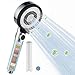 Nafall Soffione Doccia Anticalcare con Filtro Alta Pressione, Doccino per Doccia con 5 Modalità, Shower Head with Filter a Sfere Minerali per Rimuovere Clorofluorocarburi, Metalli Pesanti, Batteri immagine