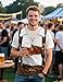 Funny Word Men's Bavarian Oktoberfest Costume T-Shirts, XX-Large, Brown