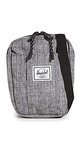 Herschel Cruz Unisex Crossbody Bag - Polyester, Raven Crosshatch (Grey (Raven Crosshatch) 10510-00919-Os)