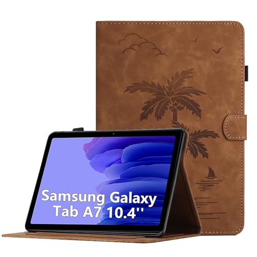 Étui Samsung Galaxy Tab A7 Anti-Rayures Housse Cuir Multi-Angles Stable
