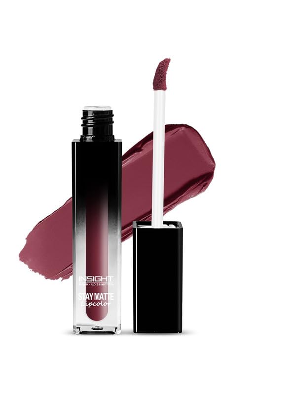 Image of INSIGHT Stay Matte Lipcolor | Butter Texture with Matte Finish | Long Lasting Formula | Transferproof | Comfortable Wear | Infused with Avocado Oil & Niacinamide - (STAY BOLD 3g