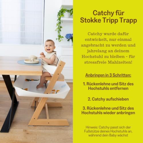 CATCHY - Hochstuhl Auffangschale - Zubehör für den Stokke Tripp Trapp – Ansicht 5