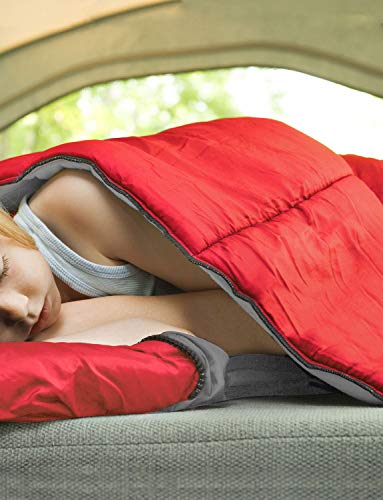 Saco de dormir NORSENS para acampamento – Saco de dormir leve e compacto para adultos, crianças – 3