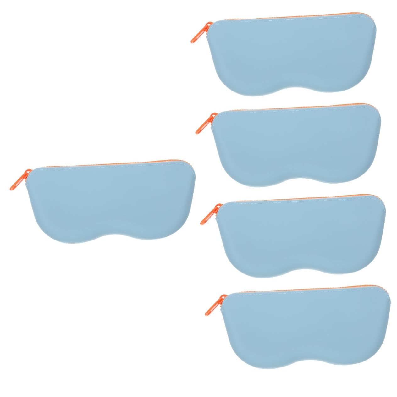 Borsa Per Occhiali Custodia Per Gli Occhiali Custodie in Per Occhiali Custodia Per Occhiali Da Sole Da Donna Porta Occhiali Da Sole Da Borsetta Gel Di Silice Sky-blue