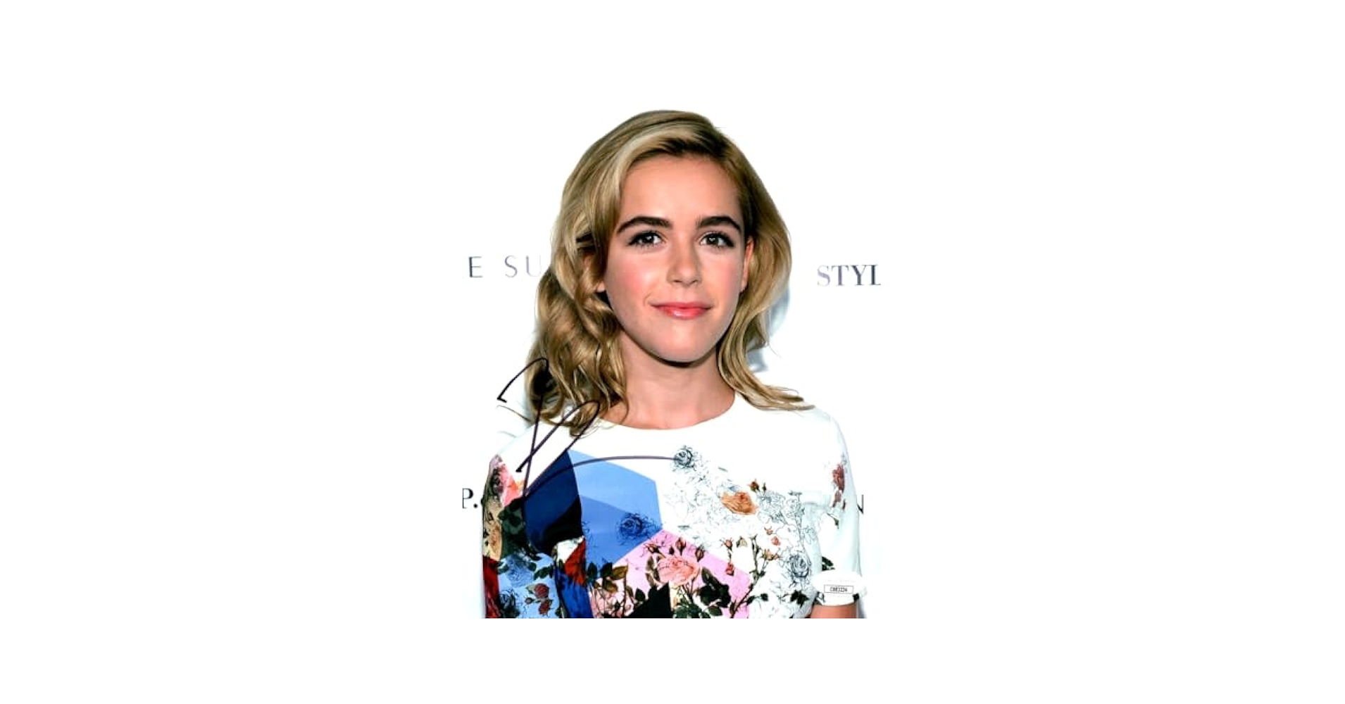 Kiernan Shipka Autographed 8X10 Photo Chilling Adventures of