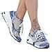 Jeans Sports Shoes, Handmade Women's Sports Shoes, Blue Jeans Embroidered Sports Shoes, Women's Sports Shoes, Birthday gift (9, blue)