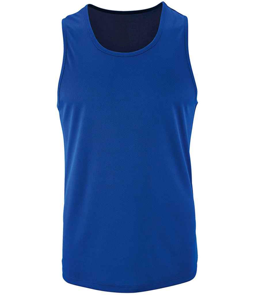 COOZO Men's Classic Sporty Performance Tank Top - Royal - XL