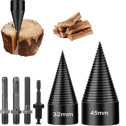 DSHTP 6-Piece Wood Splitter Drill Bit Set