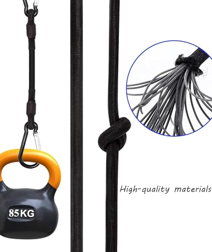 Image of 2 Pcs Carabiner,Carabiner Hook,Snap Hook Heavy Duty,Used to Secure Items on Roof Racks,Trailers, Rvs, Boats, Camping Equipment
