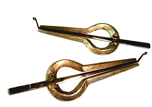 Lot de 2 harpes carnatiques indiennes en métal 1/C et 5/G