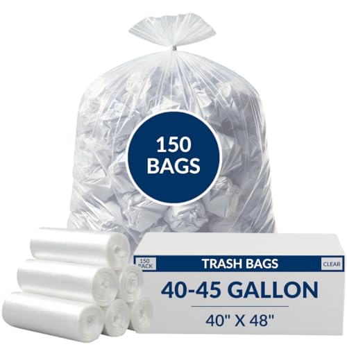 40-45 Gal Trash Bags | 150 Count | 40