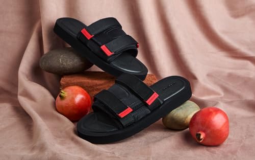 Image of Neeman's Breezy Fluff Sandals for Men | Durable nylon upper with Cushioned EVA upper | Comfortable, Flexible & Lightweight