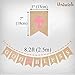 Uniwish God Bless Banner Baptism Decorations for Girls, Vintage Rustic Burlap Bunting Garland Christening Communion Party Supplies with Pink Cross