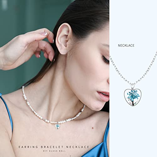 Mesarch 20Pieces Mix Colors Dried Flower Tree Pendants Plant Flower Charms Lacework Transparent Resin Beads Charms For Diy Necklace Earrings Anklet Jewelry Making #TOP2