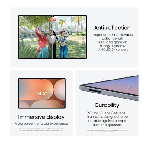 Image of Samsung Galaxy Tab S10 Ultra 256GB Tablet, Platinum Silver
