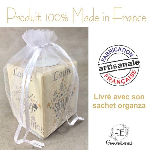 Bougie Super Maîtresse En Bois + Stylo Offert – Magnifique Cadeau De Fin D’Année Pour Institutrice