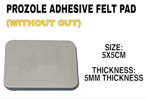 Image of Prozole Adhesive Felt Pads, 5x5 cm, for Feet, Dressing Pad