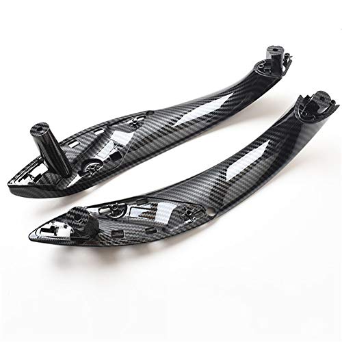 Autobro for BMW 4 Series Door Handles, Carbon Color Replacement Interior Pull Strap F32 F33 F82 F83