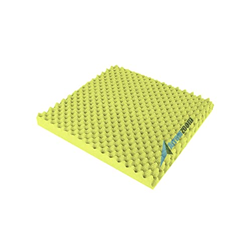 Yellow Egg Crate Acoustic Panel
