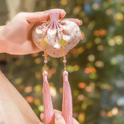 Bolsa Colgante China para Mujeres Estilo Brocado miniatura 1