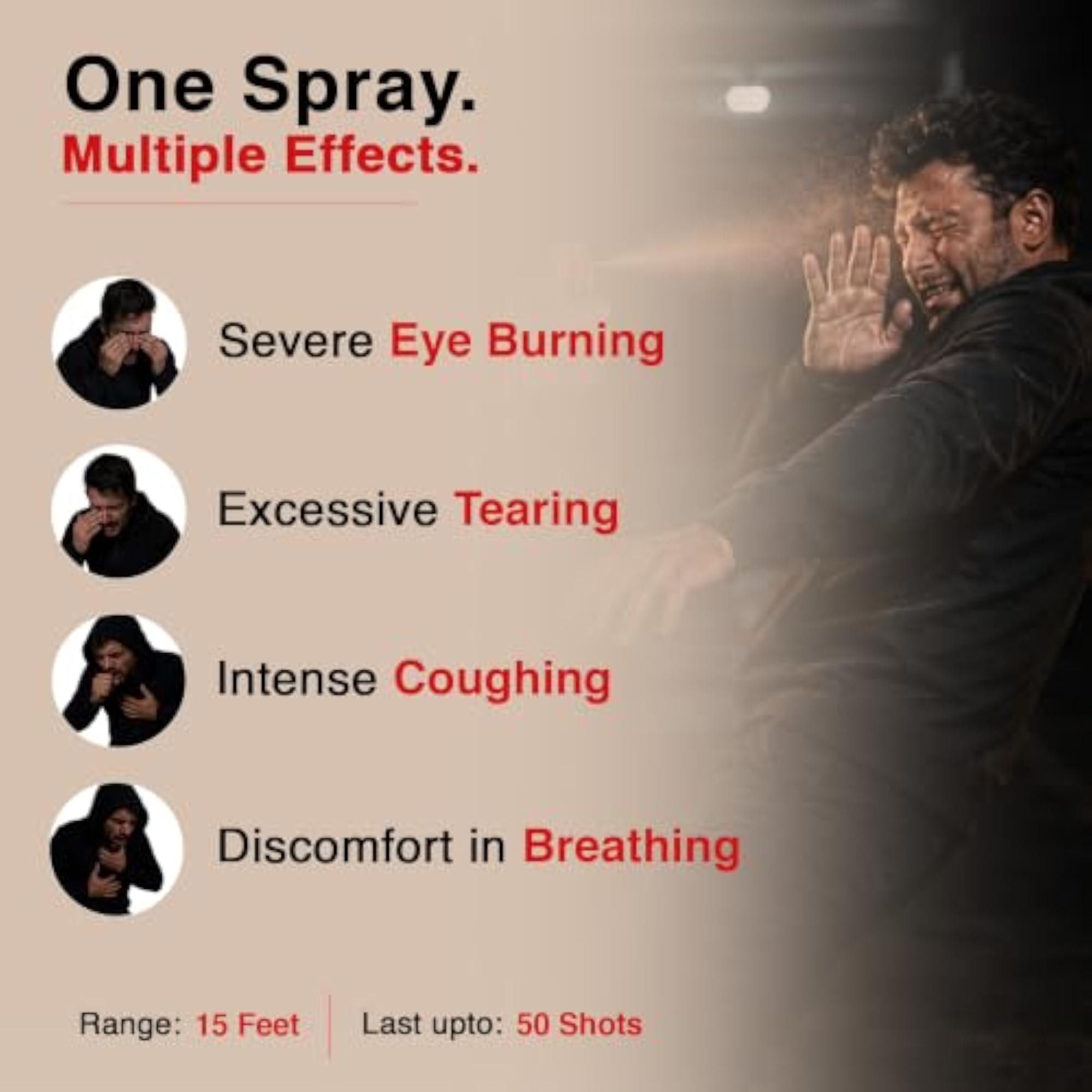 Self Defence Pepper Spray for Safety