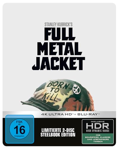 Full Metal Jacket – 4K Steelbook (UHD + Blu-ray Disc)