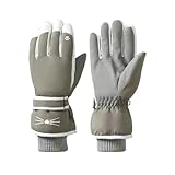 NJDQFA Guantes de Esquí,One Size