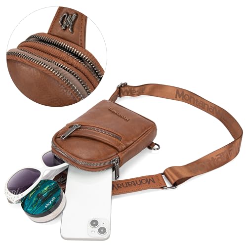 Image of Montana West Small Crossbody Sling Bag for Women Cute Cross Body Fanny Pack Purse