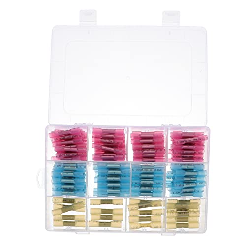 Connecteur de fil rétractable à chaleur MAGICLULU 200 pièces pour borne isolée