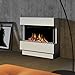 Produktbild Noble Flame Lima Standkamin Elektro-Kamin - Elektroeinsatz Paris 660 Button  LED Flammeneffekt  Dekoholz Gluteffekt  ohne Acrylstein-Deko