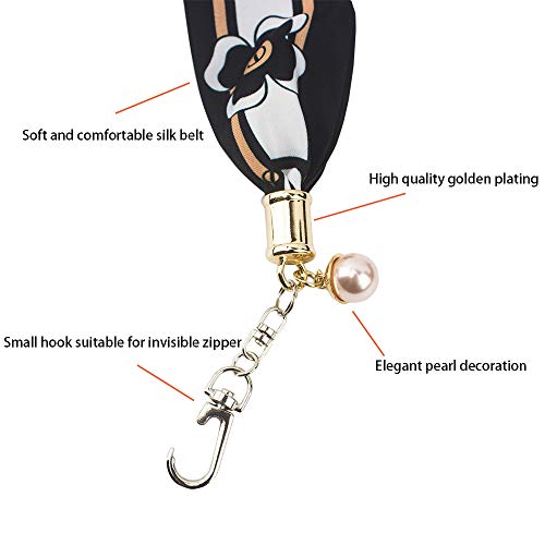Black Zipper Puller for Dress and Boots Jewelry Design Zipper Helper Zip Up and Down Pull Assistant with Easy Zip Aid Puller by Yourself
