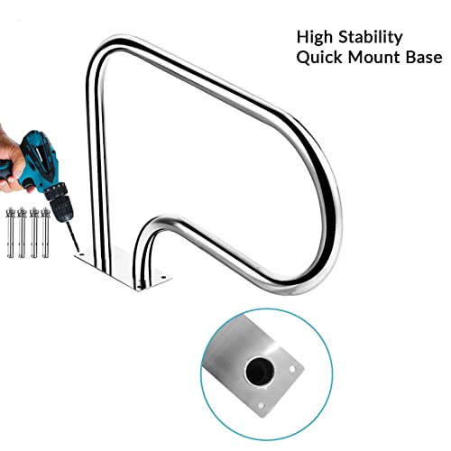 Barandal para piscina con cubierta de nylon y estructura de acero inoxidable miniatura 4