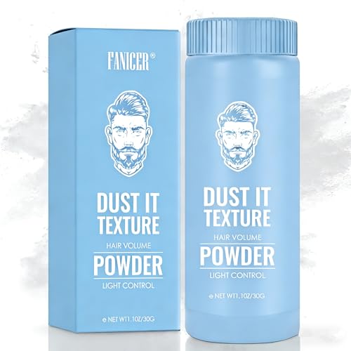 Polvere per Capelli Uomo, Polvere Volumizzante Capelli, aggiunge volume ai capelli, per capelli sottili e fini, massima stabilità