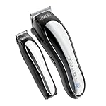 Wahl USA Clipper Rechargeable Lithium Ion Cordless Haircutting Clipper & Battery Trimming Combo Kit – Electric Clipper for Grooming Heads, Beards, & All Body Grooming – Model 79600-2101P