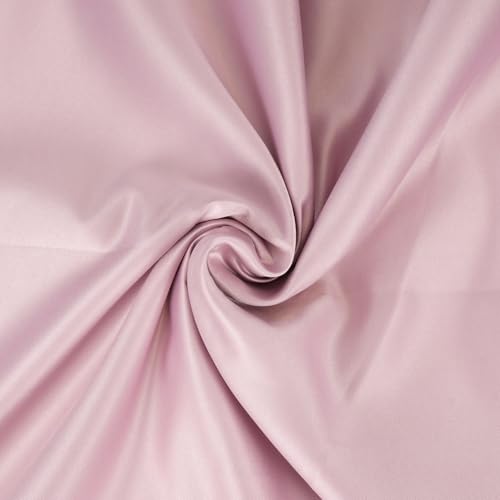 Image of Luxe Ere Satin Bedsheet Single Size (60x90) | 300 TC Ultra Smooth Silky Soft Luxury Satin Bed Sheet with 2 Pillow Covers | Premium Satin Bedsheets for Single Bed - Champagne Rose