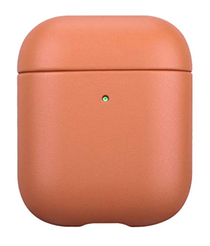 Fooyin [Handmade Series] Funda de Cuero para AirPods, Protección Cover (Estuche de...
